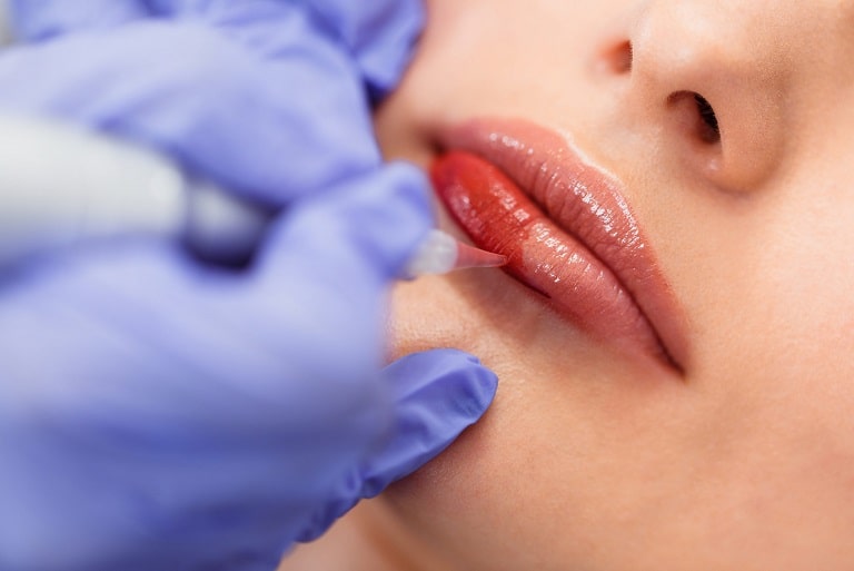 Lip Blushing Medspa Services photo sample